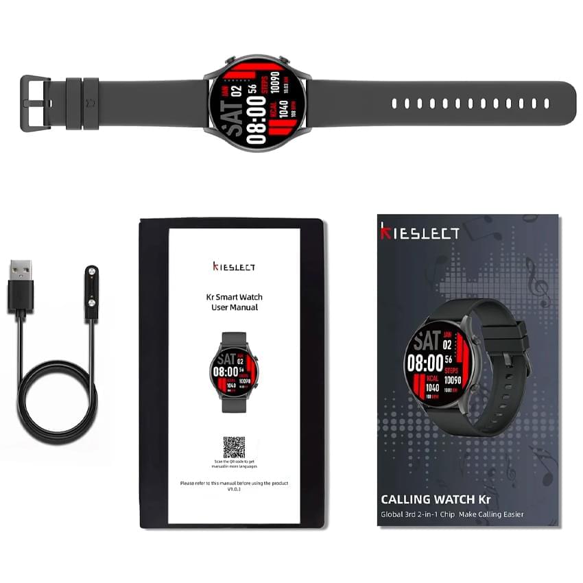 Reloj Xiaomi Kieslect Calling Watch Kr Negro